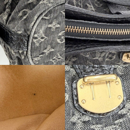 Louis Vuitton Shoulder Bag XS Bag Monogram Denim Black Gold — view 6