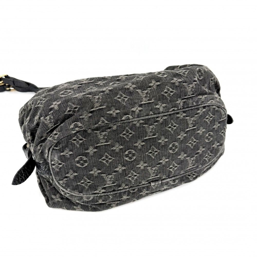Louis Vuitton Shoulder Bag XS Bag Monogram Denim Black Gold — view 3