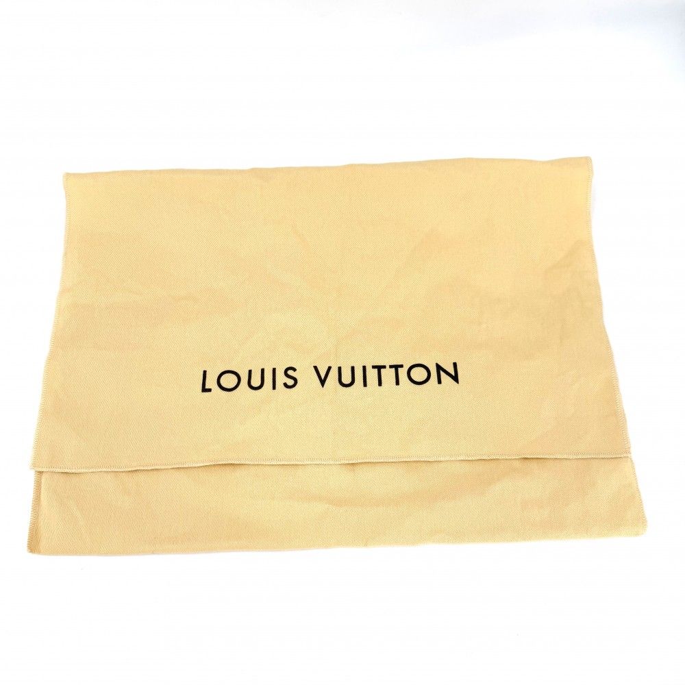 Louis Vuitton Tote Damier Azur Neverfull PM Handbag Shoulder Canvas Gold — view 9