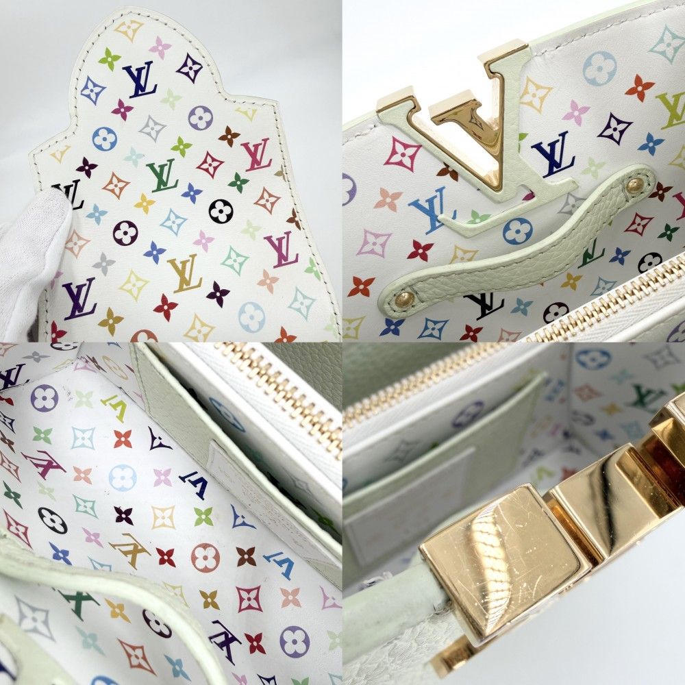 Louis Vuitton 2-Way Takashi Murakami Capucines Mini Shoulder Bag Crossbody LV — view 8