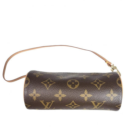 Louis Vuitton Papillon 30 Shoulder Bag GM Monogram Canvas Brown Gold — view 9