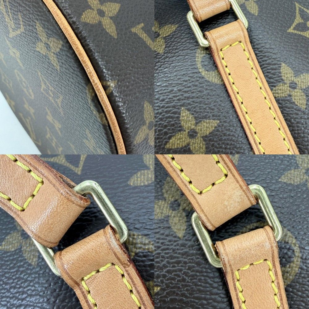 Louis Vuitton Papillon 30 Shoulder Bag GM Monogram Canvas Brown Gold — view 6