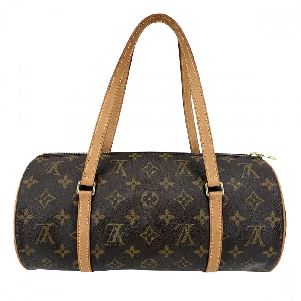 Louis Vuitton Papillon 30 Shoulder Bag GM Monogram Canvas Brown Gold — view 2