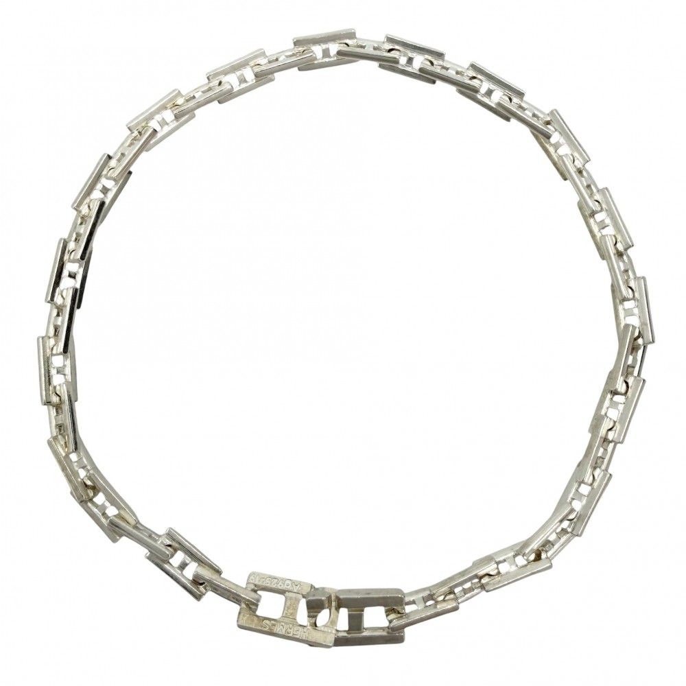 Hermes Bracelet Cles 19 Vintage MM 925 Sterling Silver