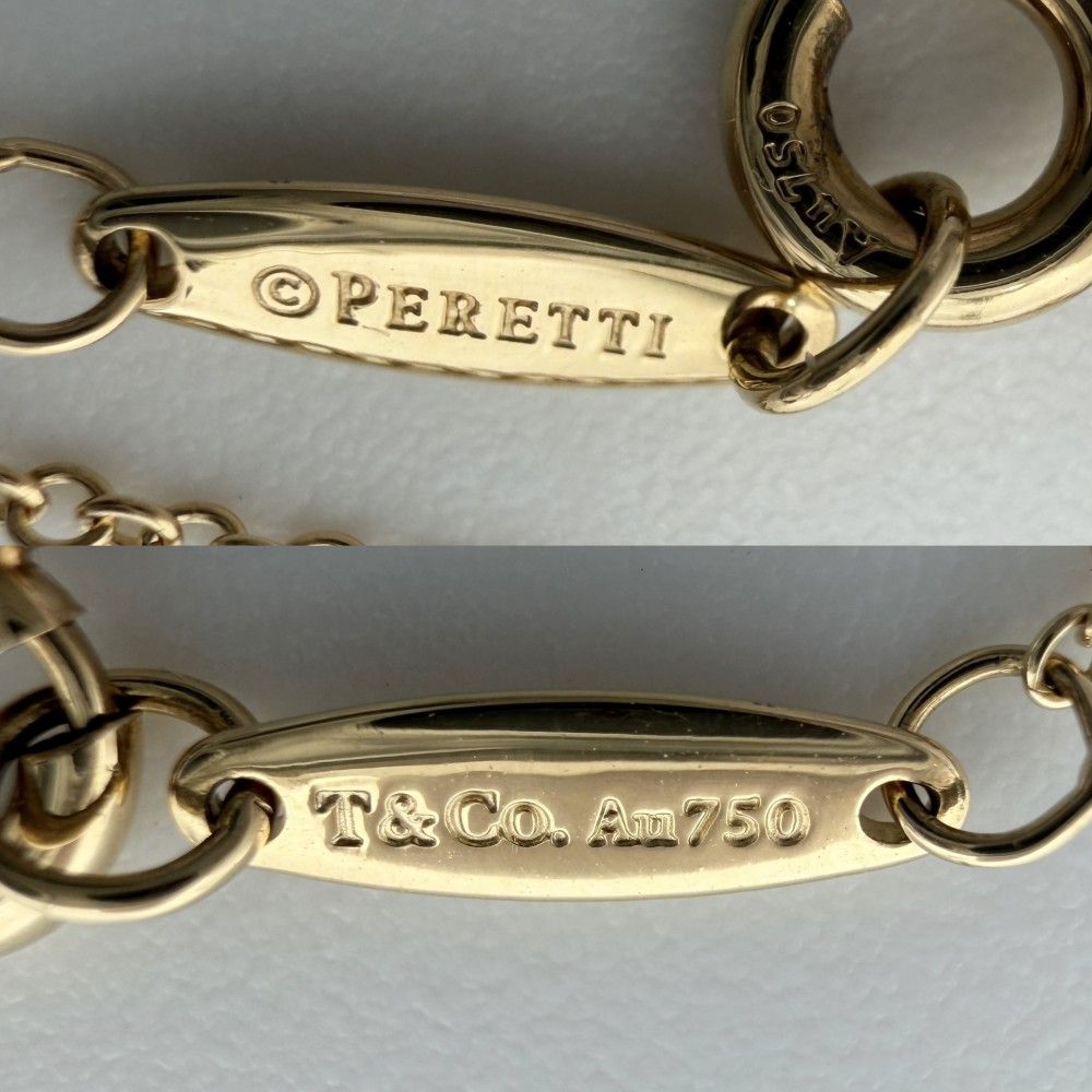 Tiffany & Co Bracelet by the Yard Diamond Elsa Peretti Single 18k YG Gold — view 5