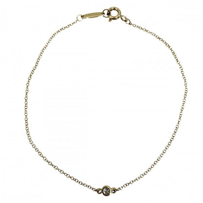 Tiffany & Co Bracelet by the Yard Diamond Elsa Peretti Single 18k YG Gold — view 2