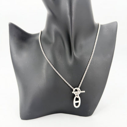 Hermes Necklace Chaine D'ancre Amulet Pendant 925 Sterling Silver — view 3