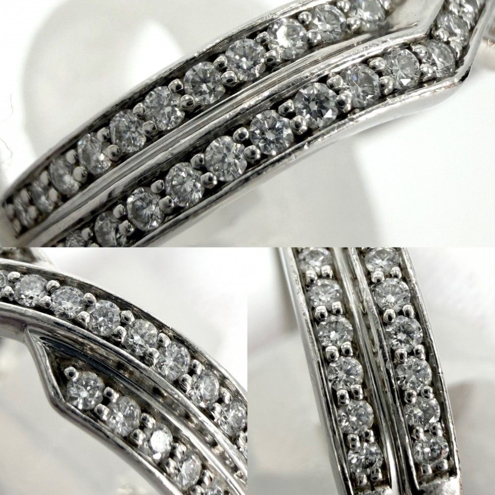 Harry Winston Ring Tryst Two Row Band Diamond — view 2
