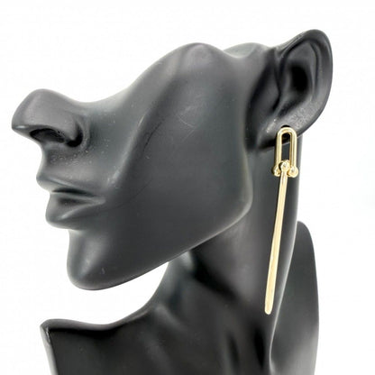 Tiffany & Co Earrings Double Long Link 18k Yellow Gold — view 2