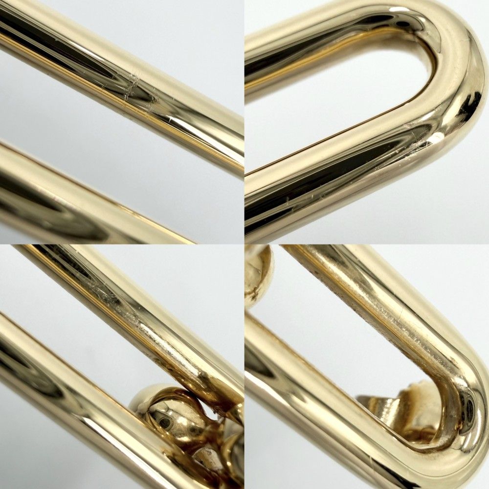 Tiffany & Co Earrings Double Long Link 18k Yellow Gold — view 6