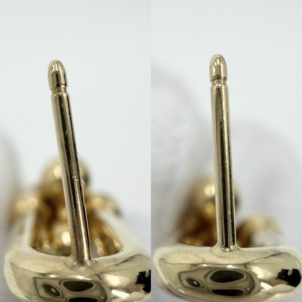 Tiffany & Co Earrings Double Long Link 18k Yellow Gold — view 3