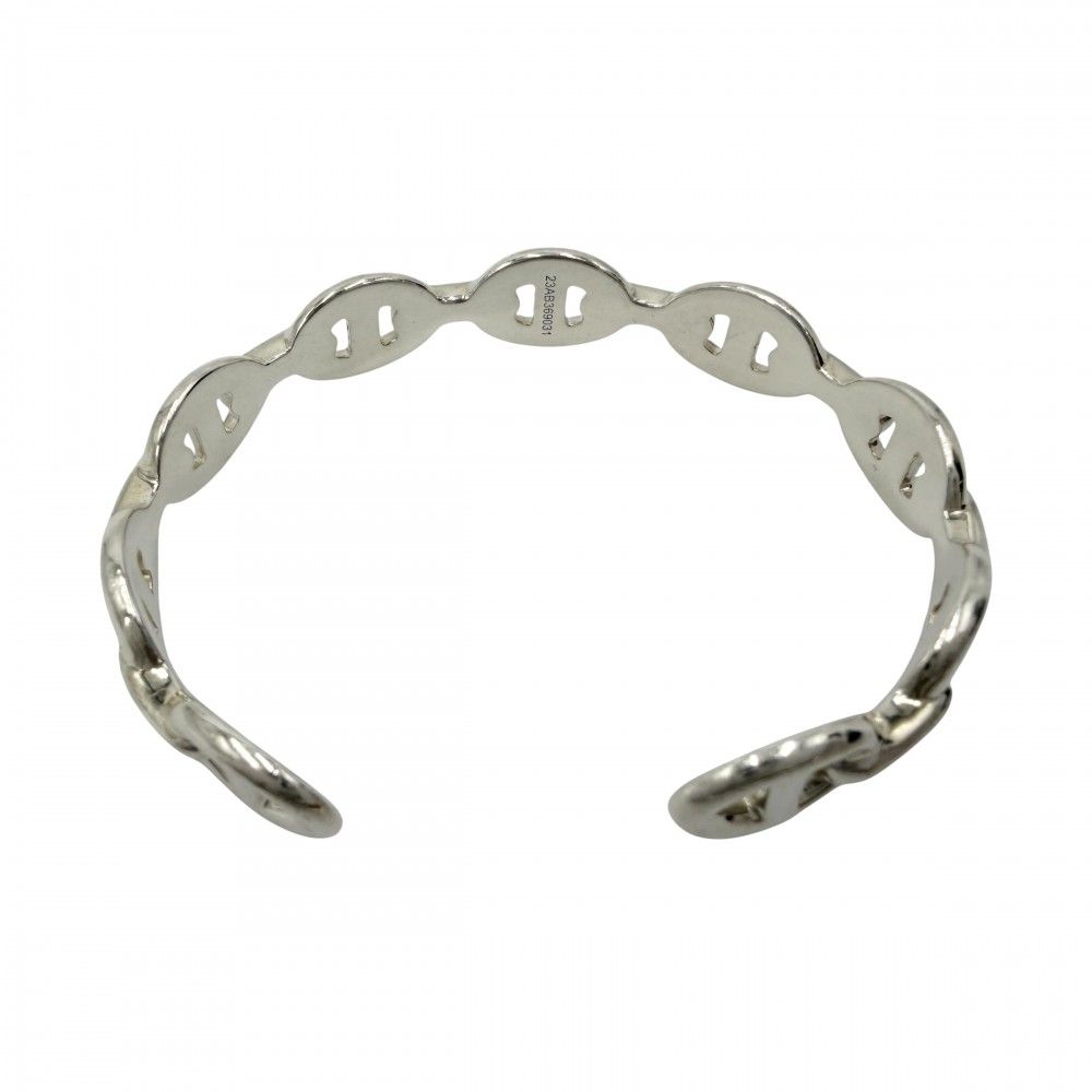 Hermes Bracelet Chaine D'ancre Small Items Bangle 925 Sterling Silver — view 2