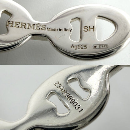 Hermes Bracelet Chaine D'ancre Small Items Bangle 925 Sterling Silver — view 3