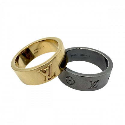 Louis Vuitton Ring LV Instinct Set L Gold Silver