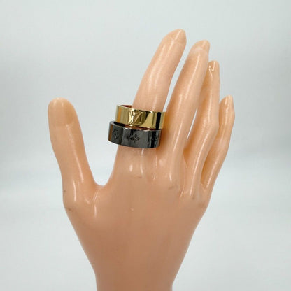 Louis Vuitton Ring LV Instinct Set L Gold Silver — view 2