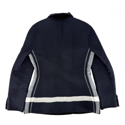 Dior Dio Jacket Logo Double Breasted Outer jacket 40 Navy Nylon Winter — view 2
