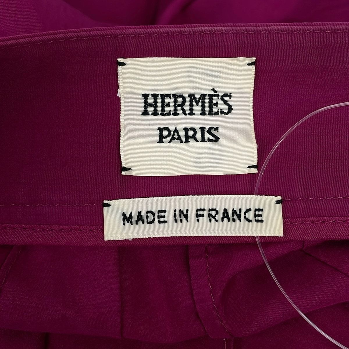 Hermes Wrapped Skirt 34 S Purple Knee Length — view 3