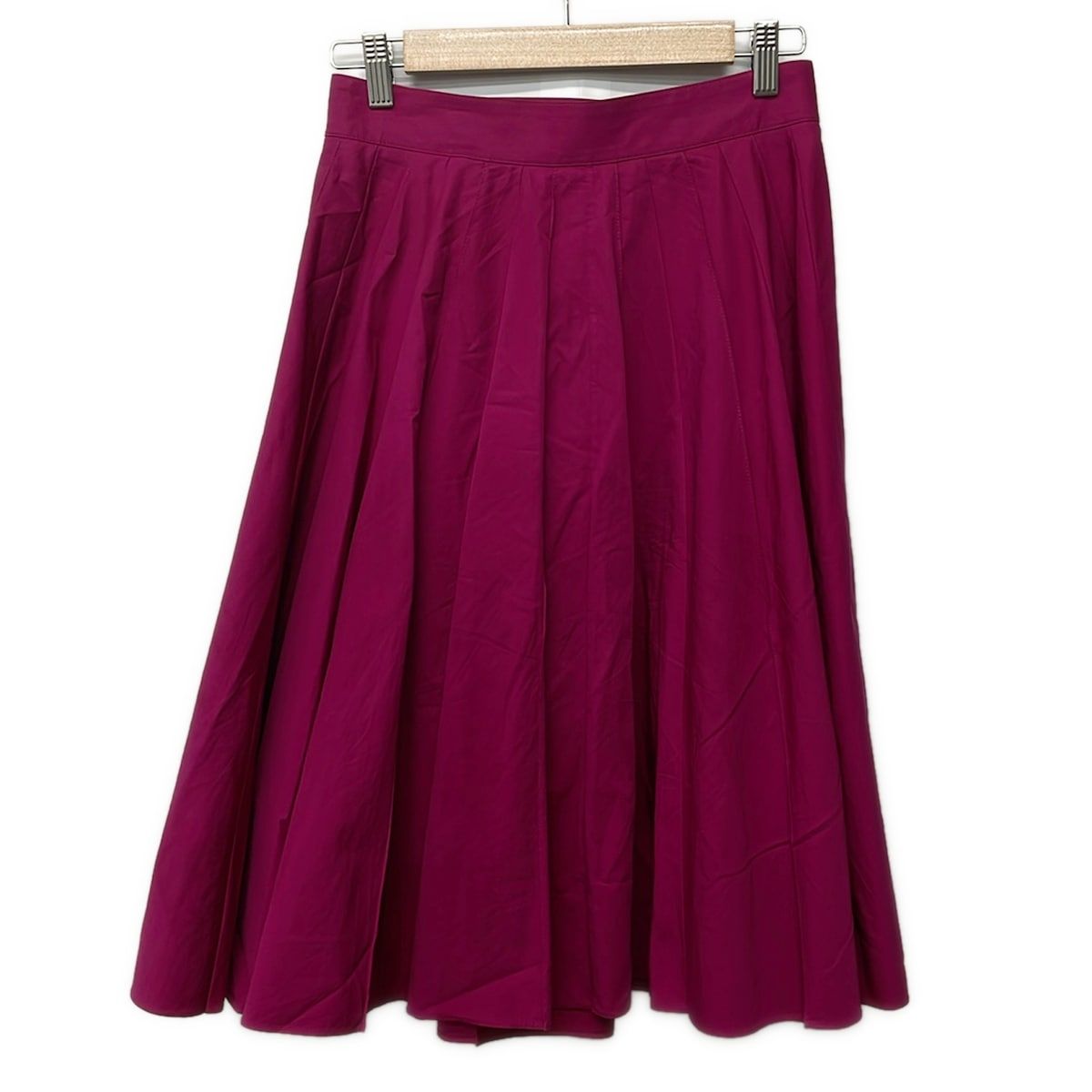 Hermes Wrapped Skirt 34 S Purple Knee Length — view 2