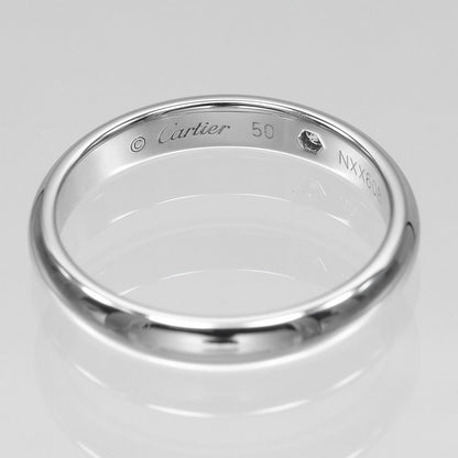 Cartier C de Cartier Platinum Diamond Ring — view 4