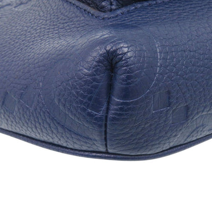 Gucci GG Leather Blue Belt Bag — view 5