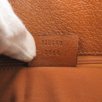 Gucci GG Canvas Leather Beige Tote — view 9