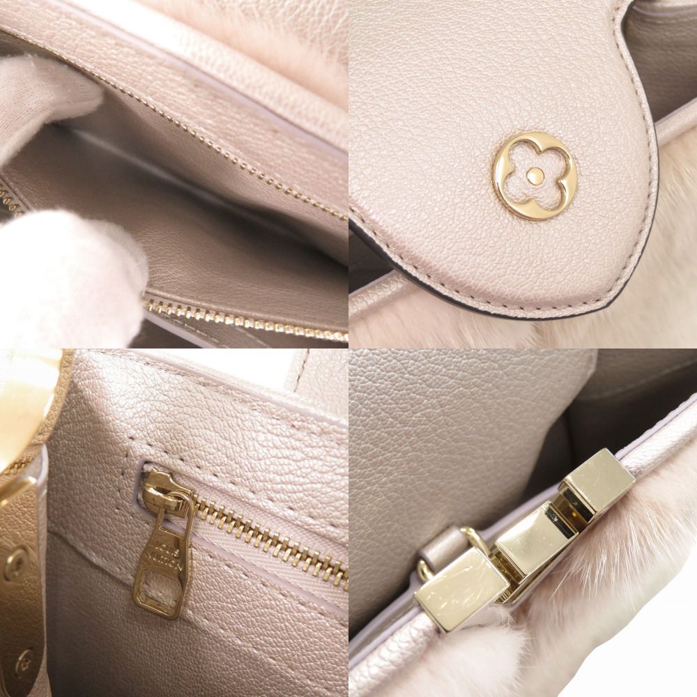 Louis Vuitton Capucines BB Mink Chien Pink Handbag — view 9