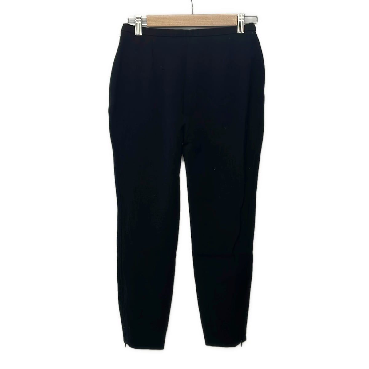 Hermes Pants 38 M Black Full Length — view 2