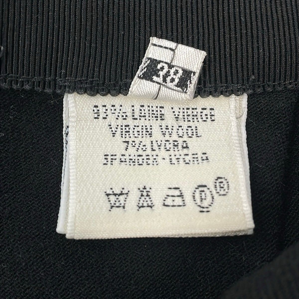 Hermes Pants 38 M Black Full Length — view 4