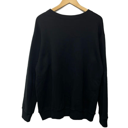 Gucci Sweatshirt M Black Ivory Multi Long Sleeve Embroidery Sherry — view 2