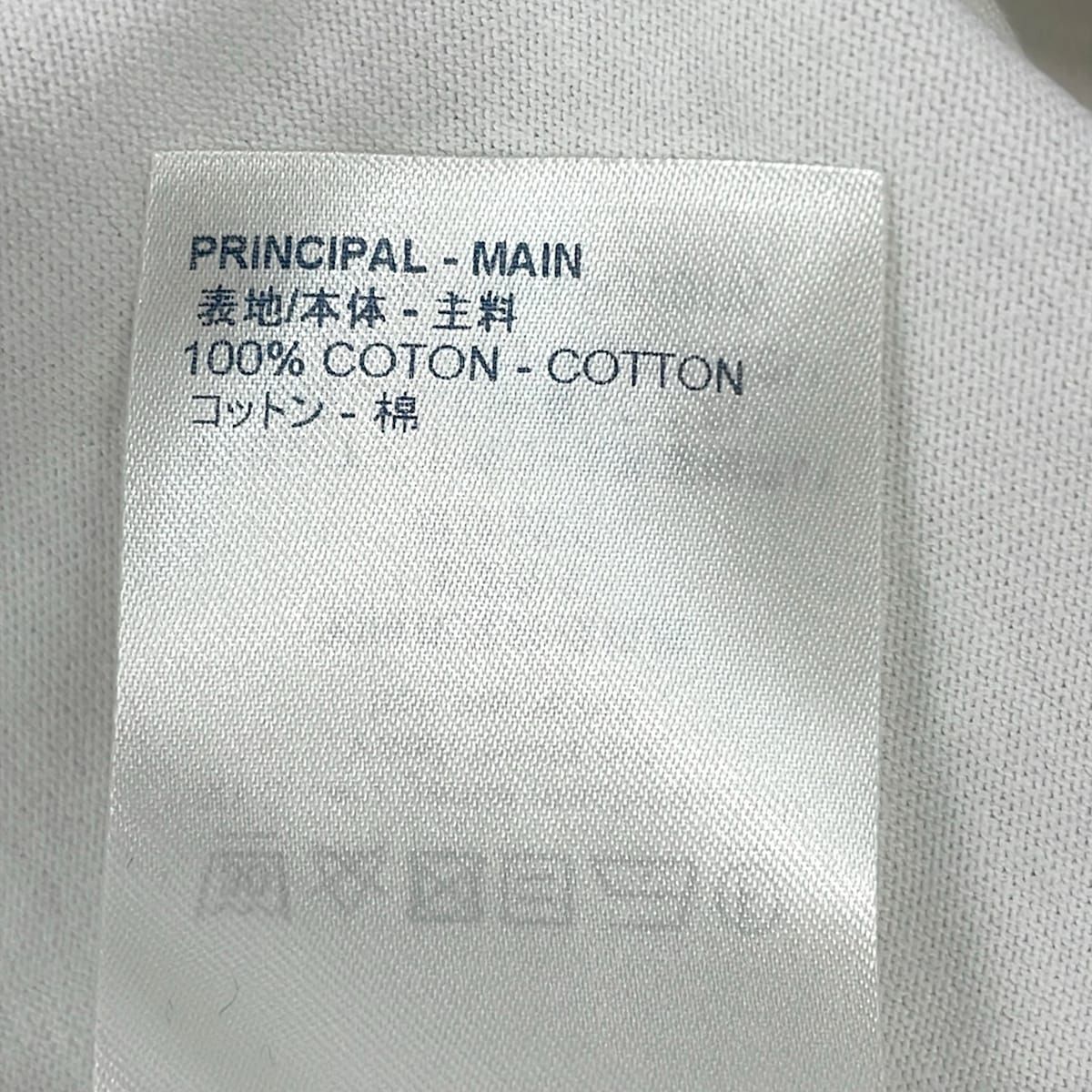 Louis Vuitton Short Sleeve T-Shirt XS White Blue Multi Crew Neck Virgil Abloh — view 4