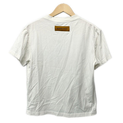 Louis Vuitton Short Sleeve T-Shirt XS White Blue Multi Crew Neck Virgil Abloh — view 2