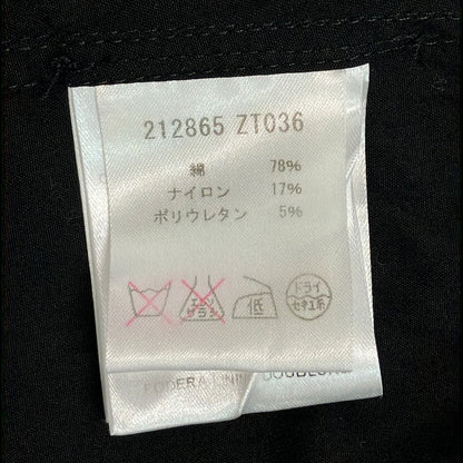 Gucci Short Sleeve Shirt Blouse 38 S Black — view 4