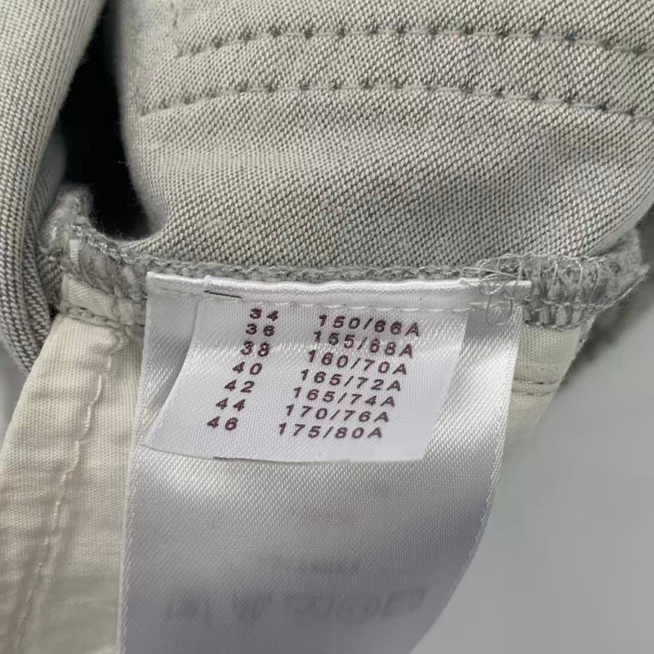 Louis Vuitton Denim Mini Skirt Monogram Gray 34 — view 8