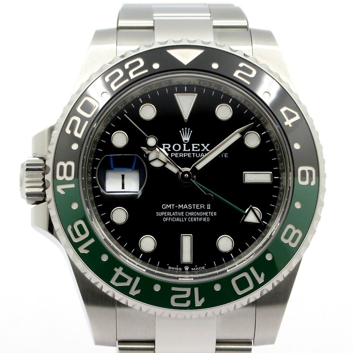 Rolex Watch GMT Master 2 SS 13 Frames Random Roulette Sprite 2023.07 Black