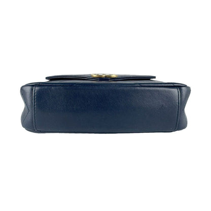 Chanel Shoulder Bag Navy — view 4