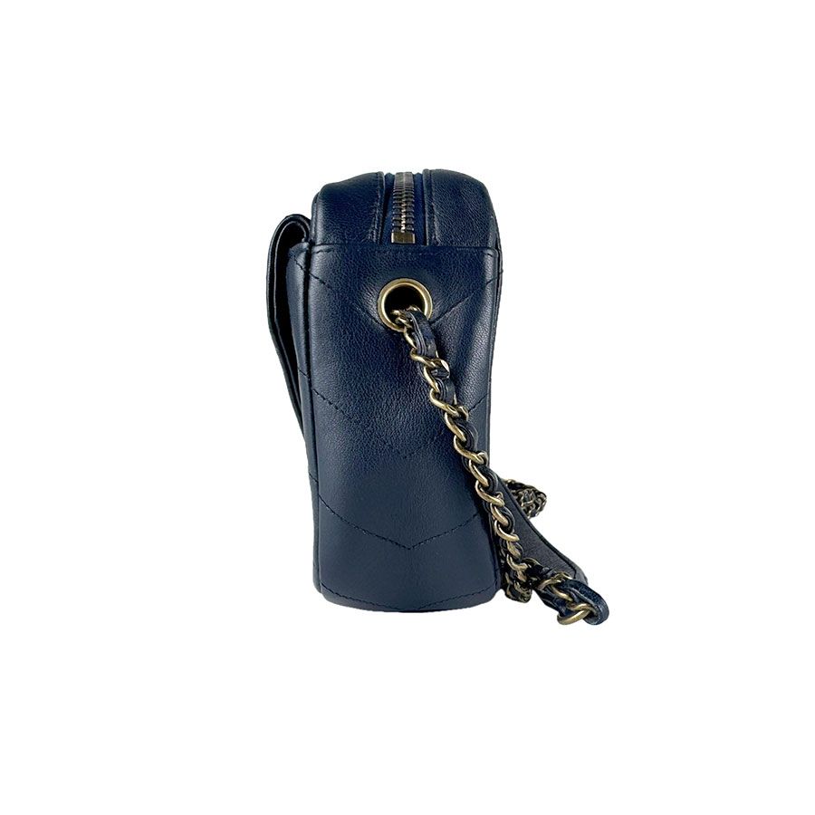 Chanel Shoulder Bag Navy — view 2