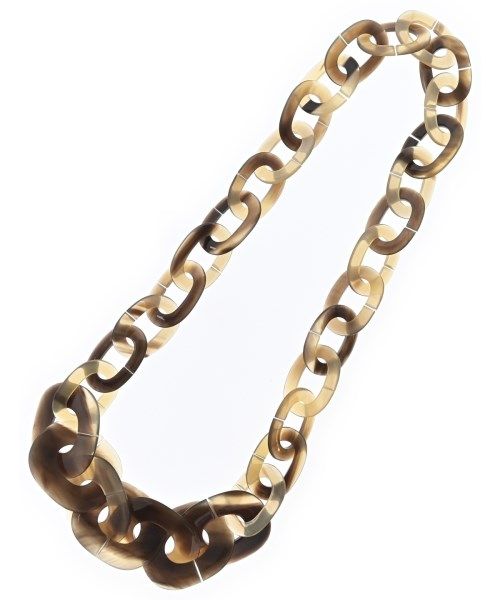 Hermes Necklace Brown