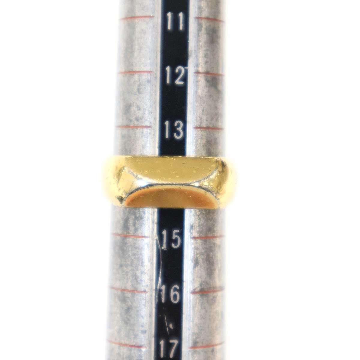 Celine Square Ring Gold — view 7