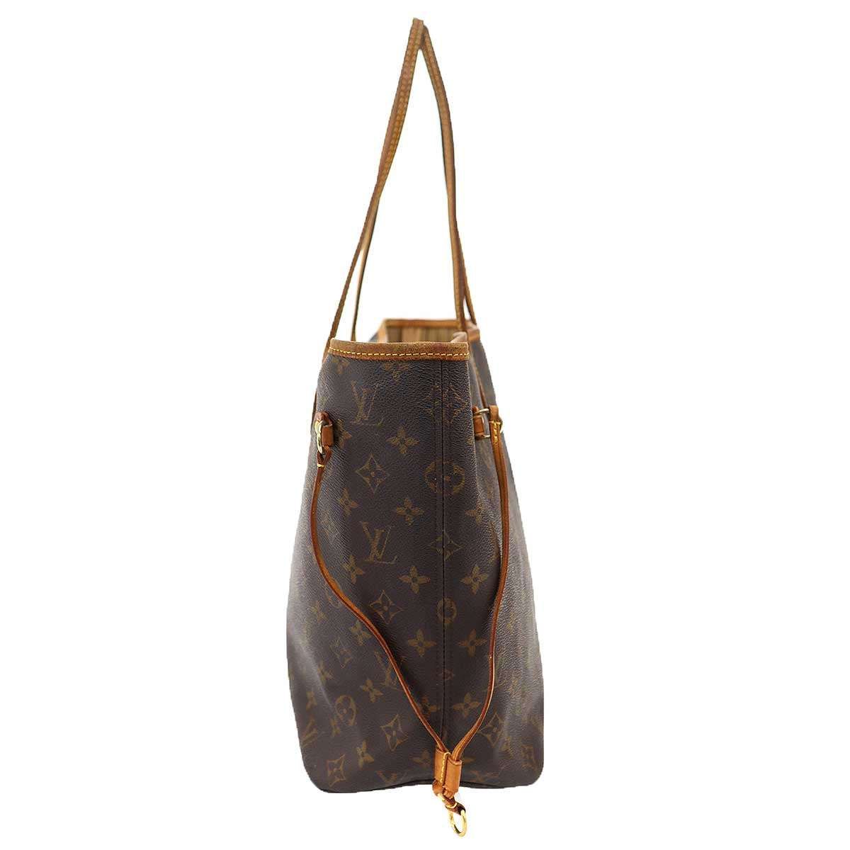 Louis Vuitton Neverfull MM Monogram Tote Brown — view 3