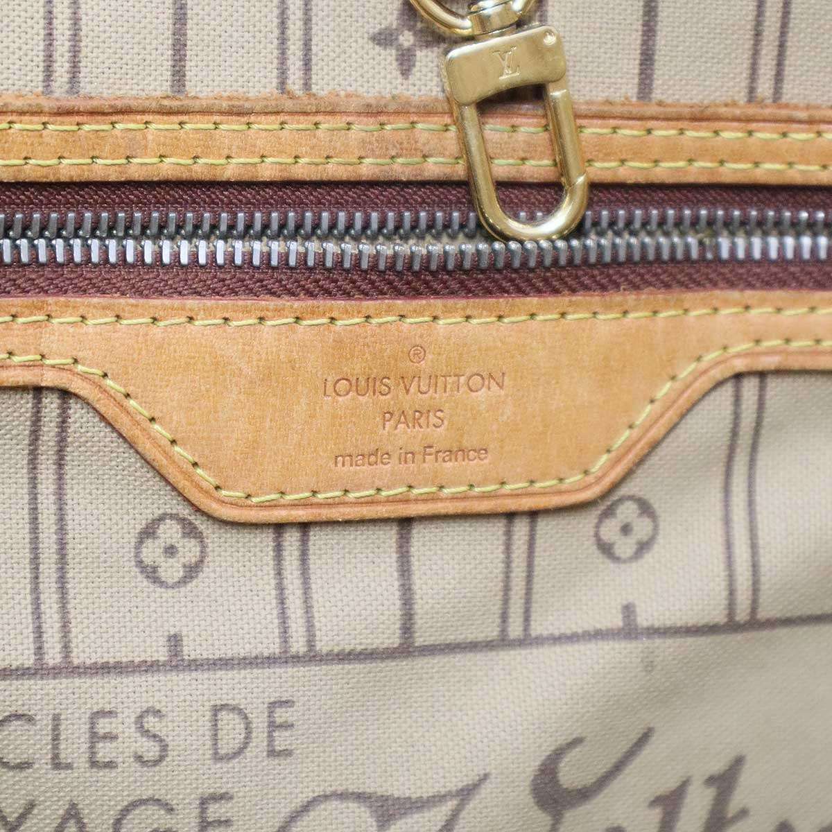 Louis Vuitton Neverfull MM Monogram Tote Brown — view 5