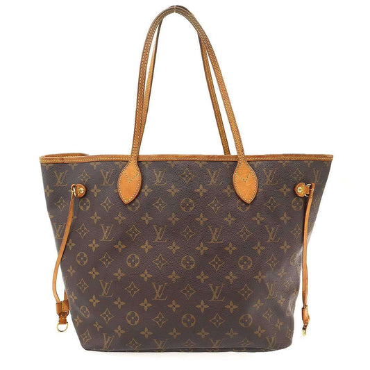 Louis Vuitton Neverfull MM Monogram Tote Brown