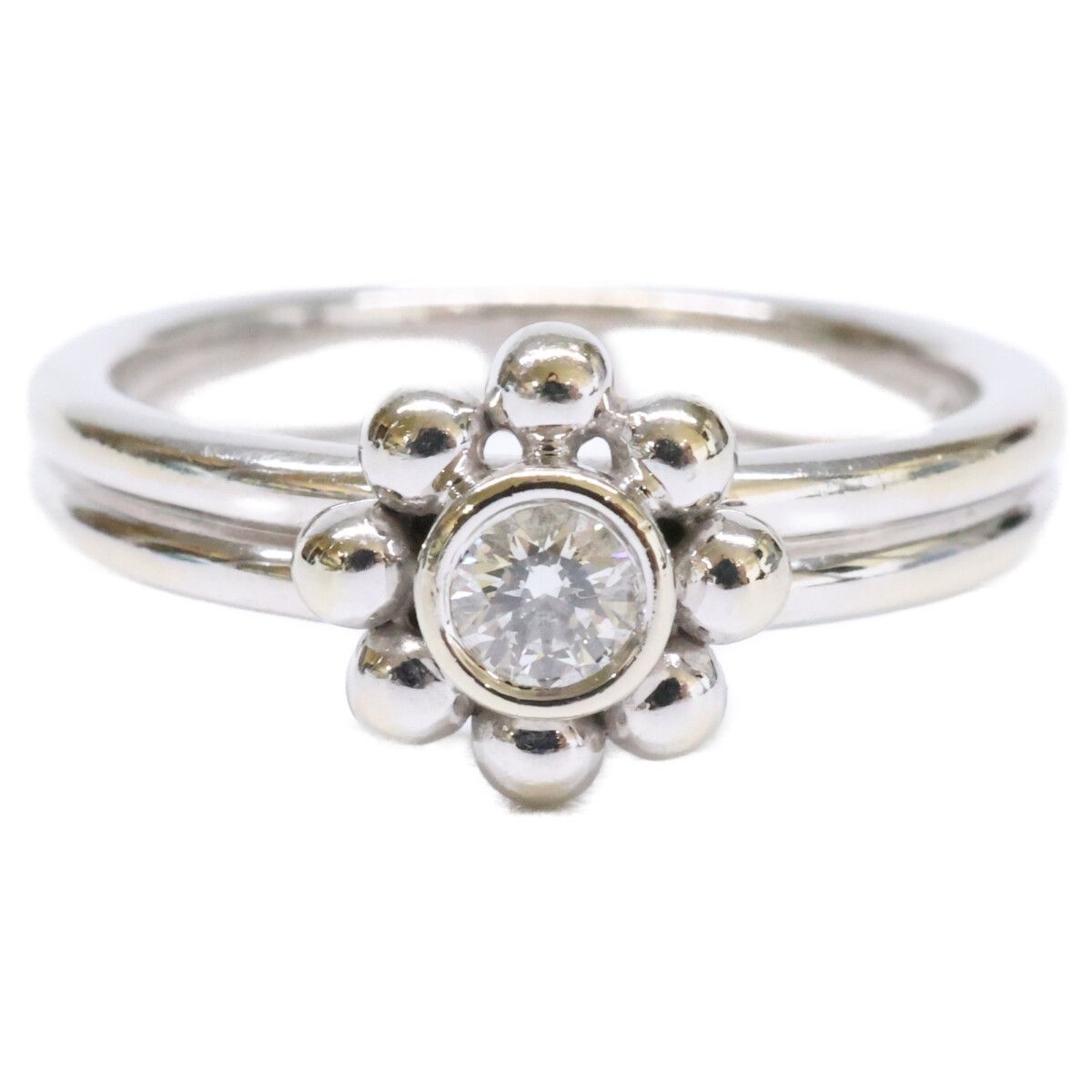 Tiffany & Co Ball Flower Diamond No 10 Ring