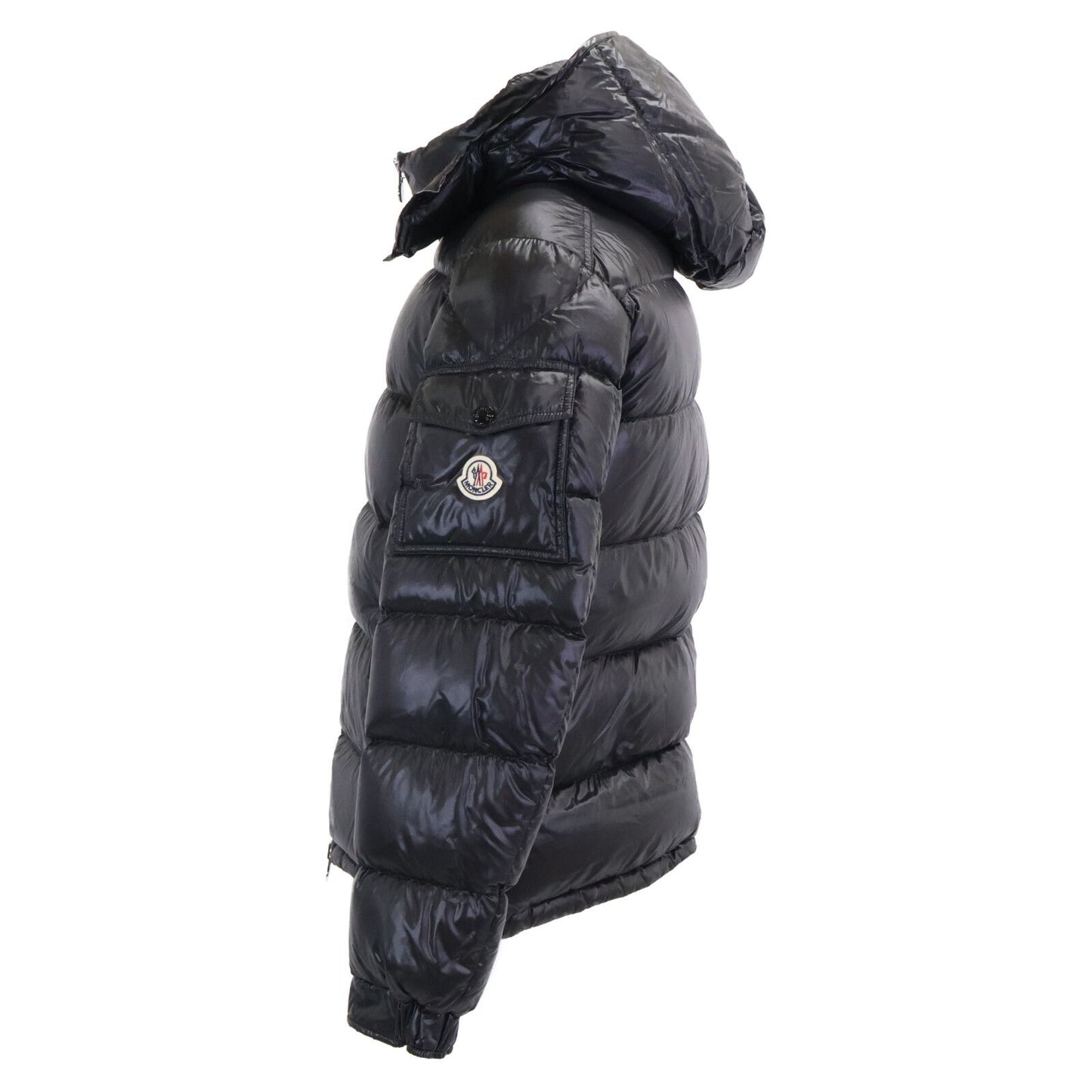 Moncler Maya Down Jacket with Hood — view 2