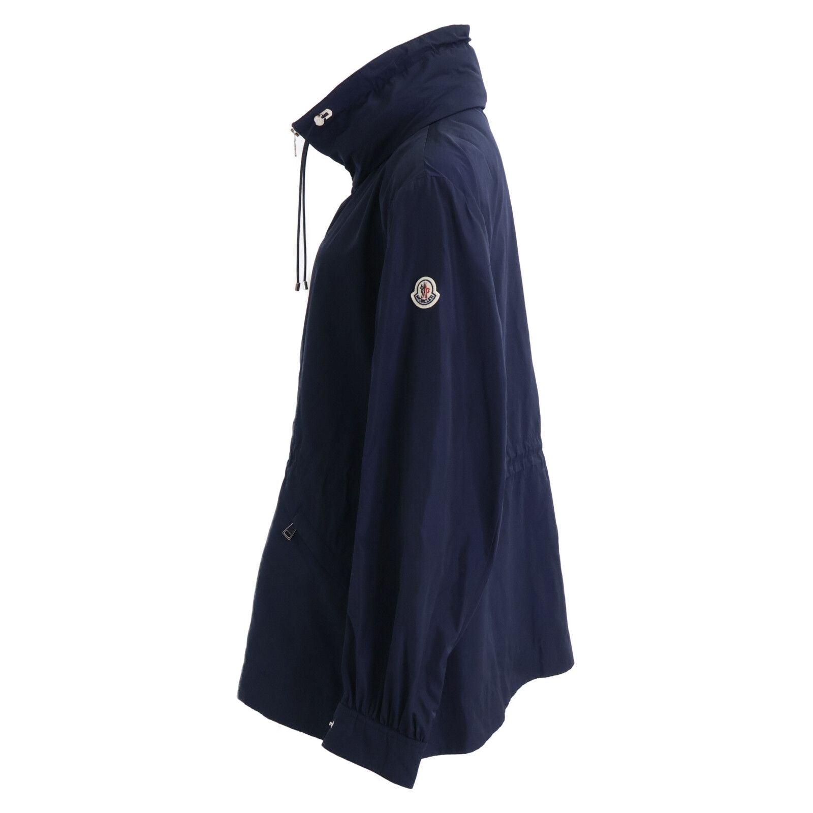 Moncler Enet Short Zip Up Nylon Jacket — view 2
