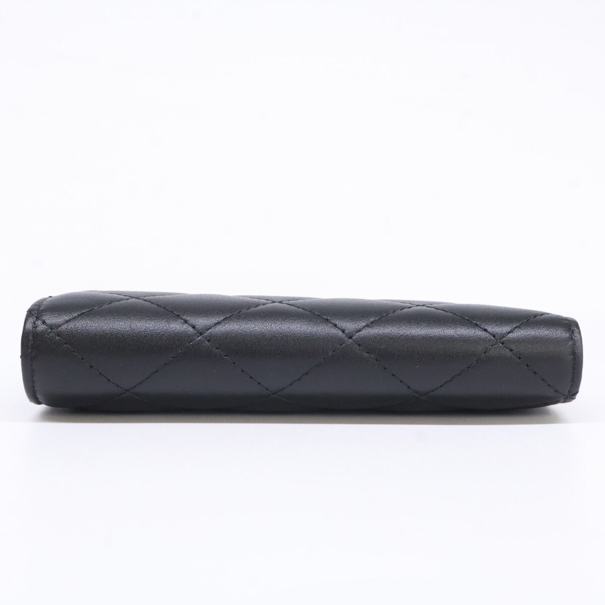 Chanel CC Logo Lambskin Passport Case — view 4