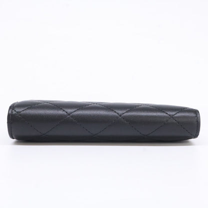 Chanel CC Logo Lambskin Passport Case — view 4