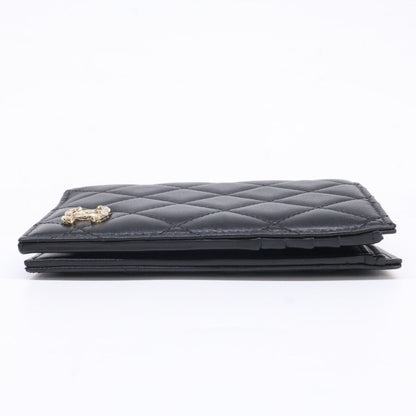 Chanel CC Logo Lambskin Passport Case — view 2
