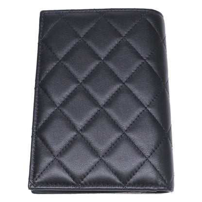 Chanel CC Logo Lambskin Passport Case — view 6