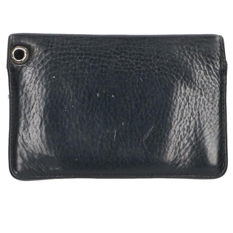 Chrome Hearts Cross Button Leather Wallet — view 2
