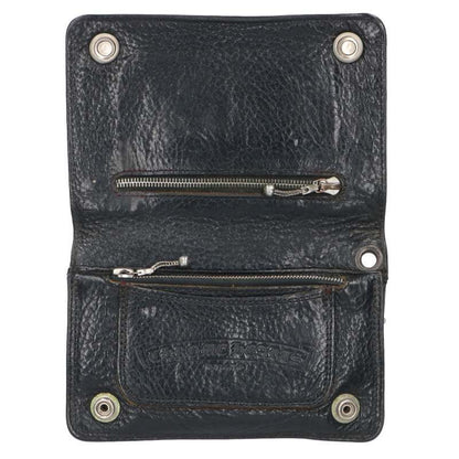 Chrome Hearts Cross Button Leather Wallet — view 3